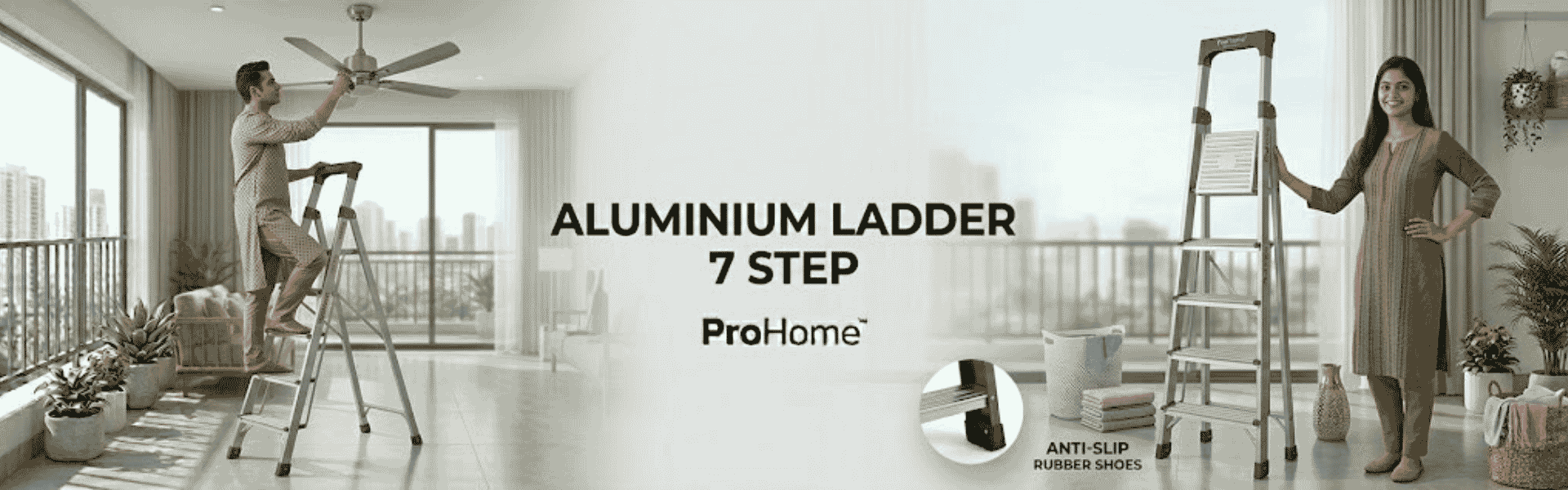 Aluminium Ladder 7 Step