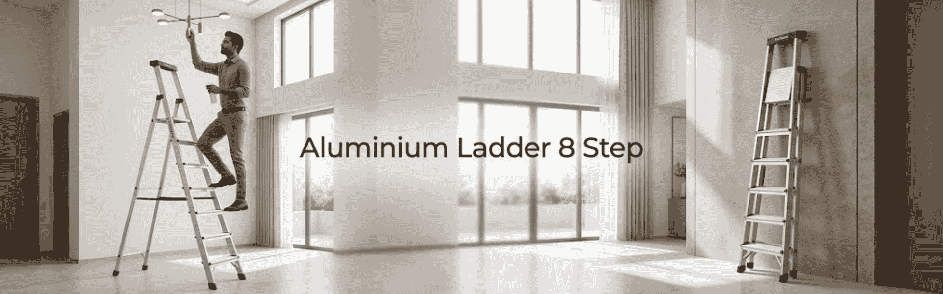 Aluminium Ladder 8 Step