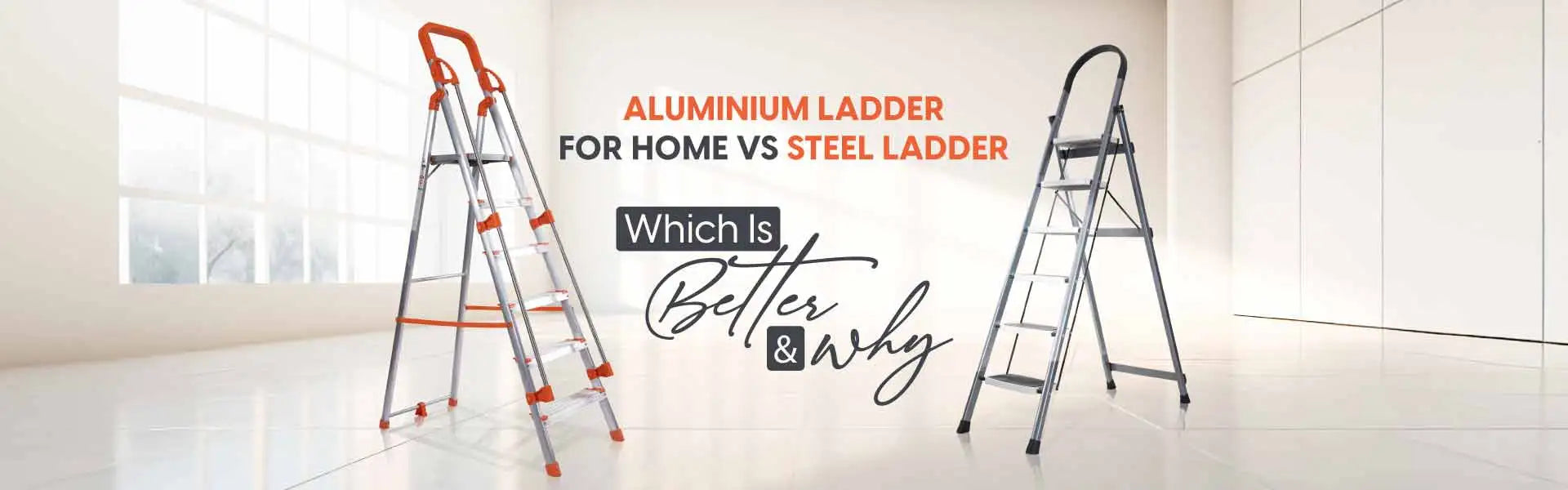 Aluminium Ladder vs Steel Ladder