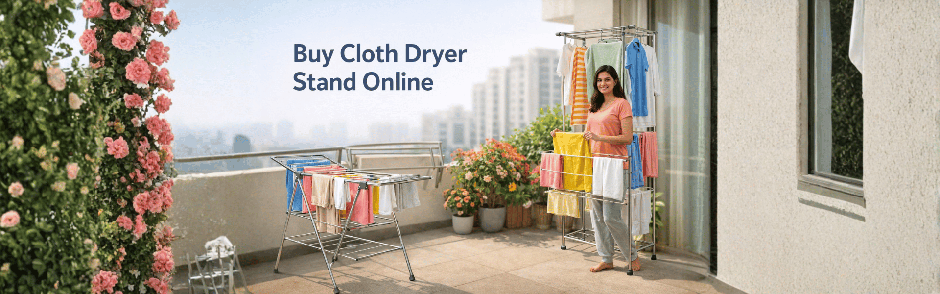 Buy Cloth Dryer Stand Online – Best Quality by ProHome