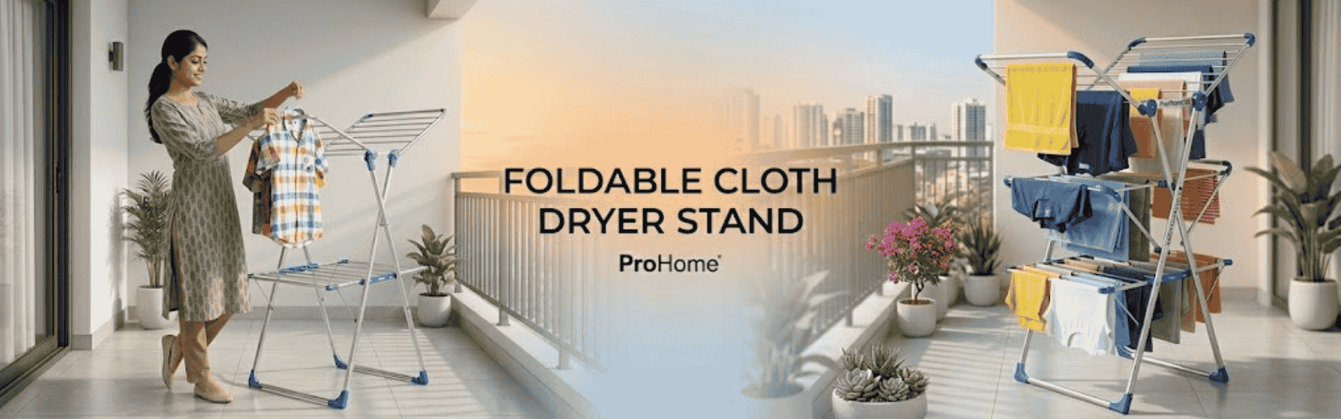 Foldable Cloth Dryer Stand