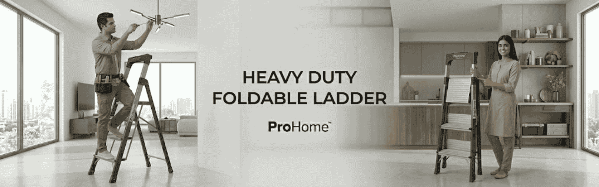 Heavy Duty Foldable Ladder 