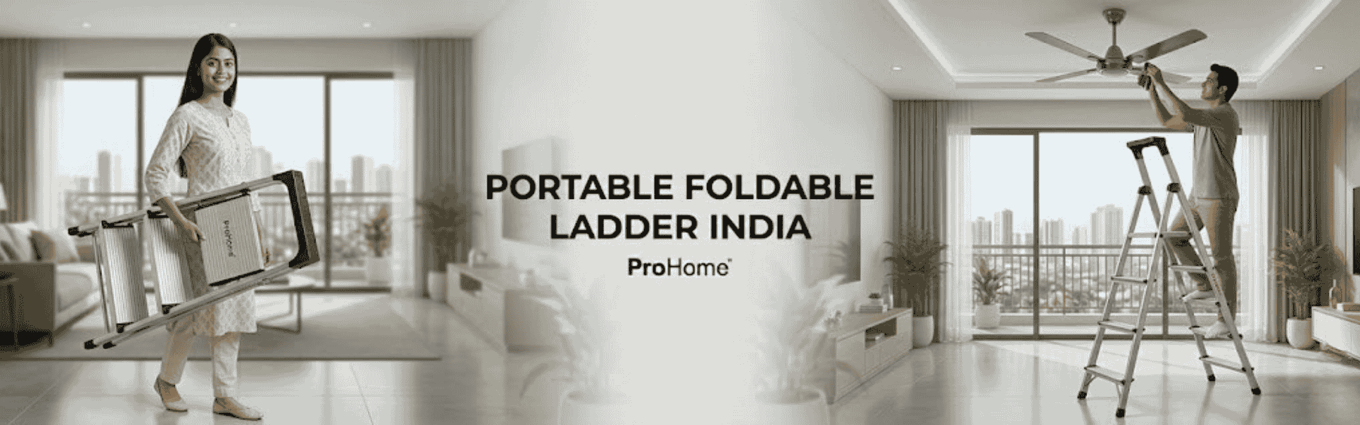 Portable Foldable Ladder India