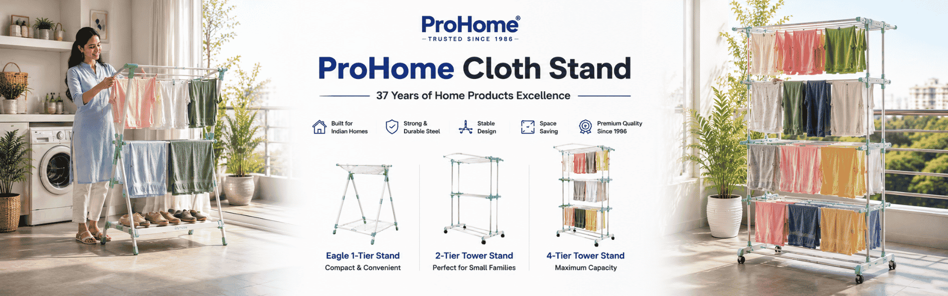 ProHome Cloth Stand
