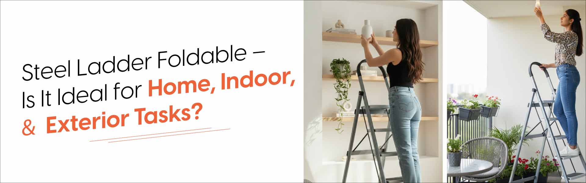 Steel Ladder Foldable