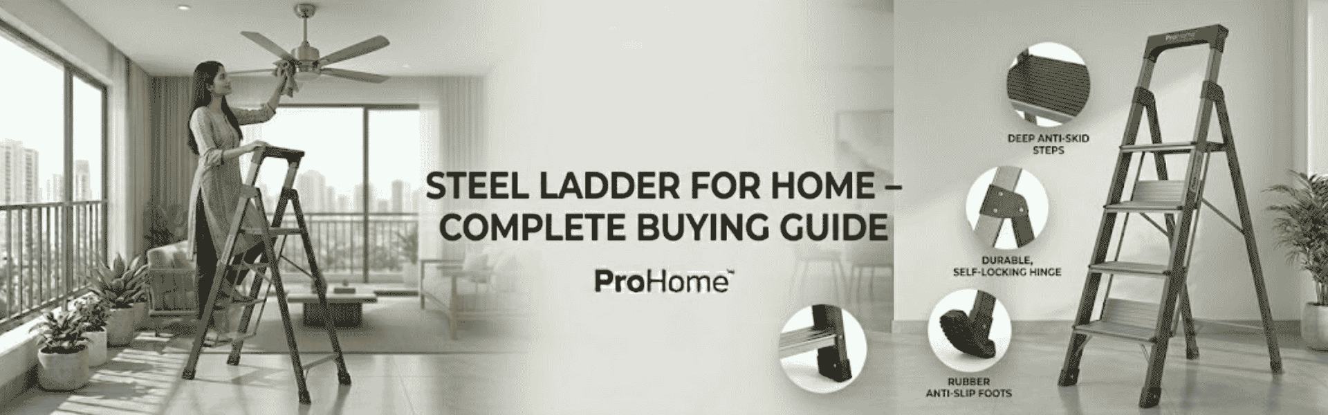 Steel Ladder for Home