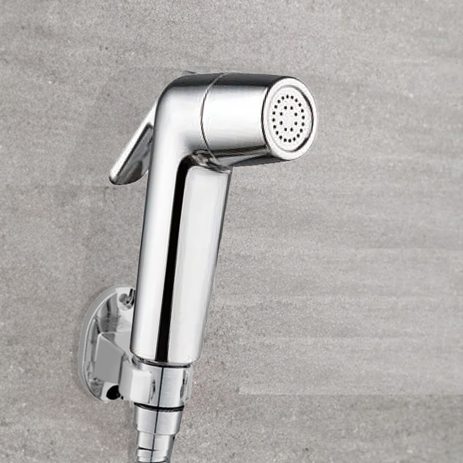 ProHome IRISH Modern Health Faucet Set | 1m Braided Hose & Wall Mount Hook | Bathroom Hygiene Tap