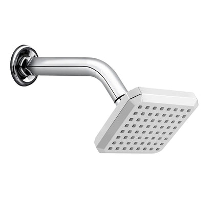 ProHome Rain Flow Duster Overhead Shower with 7-Inch Arm & Premium Chrome Finish | Rainfall Experience