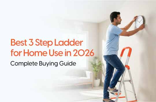 Best 3 Step Ladder for Home Use in 2026: Complete Buying Guide
