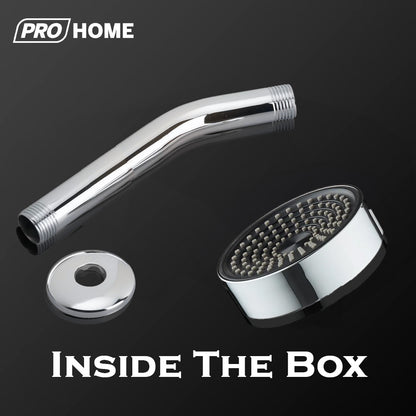ProHome Overhead Gracy Shower | ABS Material with Premium Chrome Finish