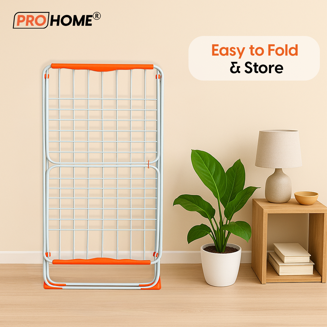 ProHome AirWing Cloth Dryer – Spacious & Rust-Resistant
