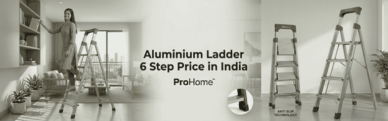 Aluminium Ladder 6 Step Price in India 