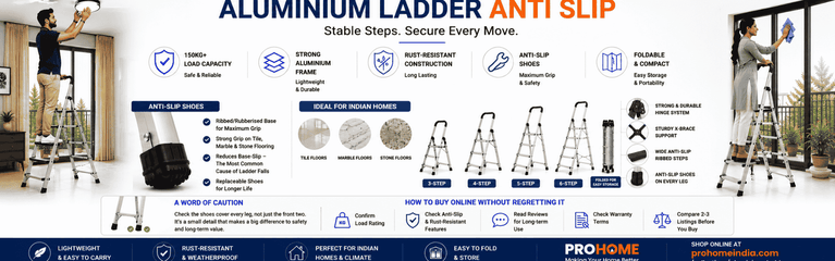 Aluminium Ladder Anti Slip