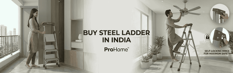 Buy Steel Ladder In India – Why More Indian Homes Are Switching