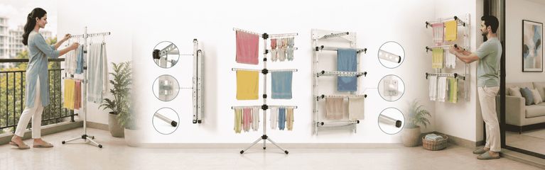 Cloth Stand Small Balcony