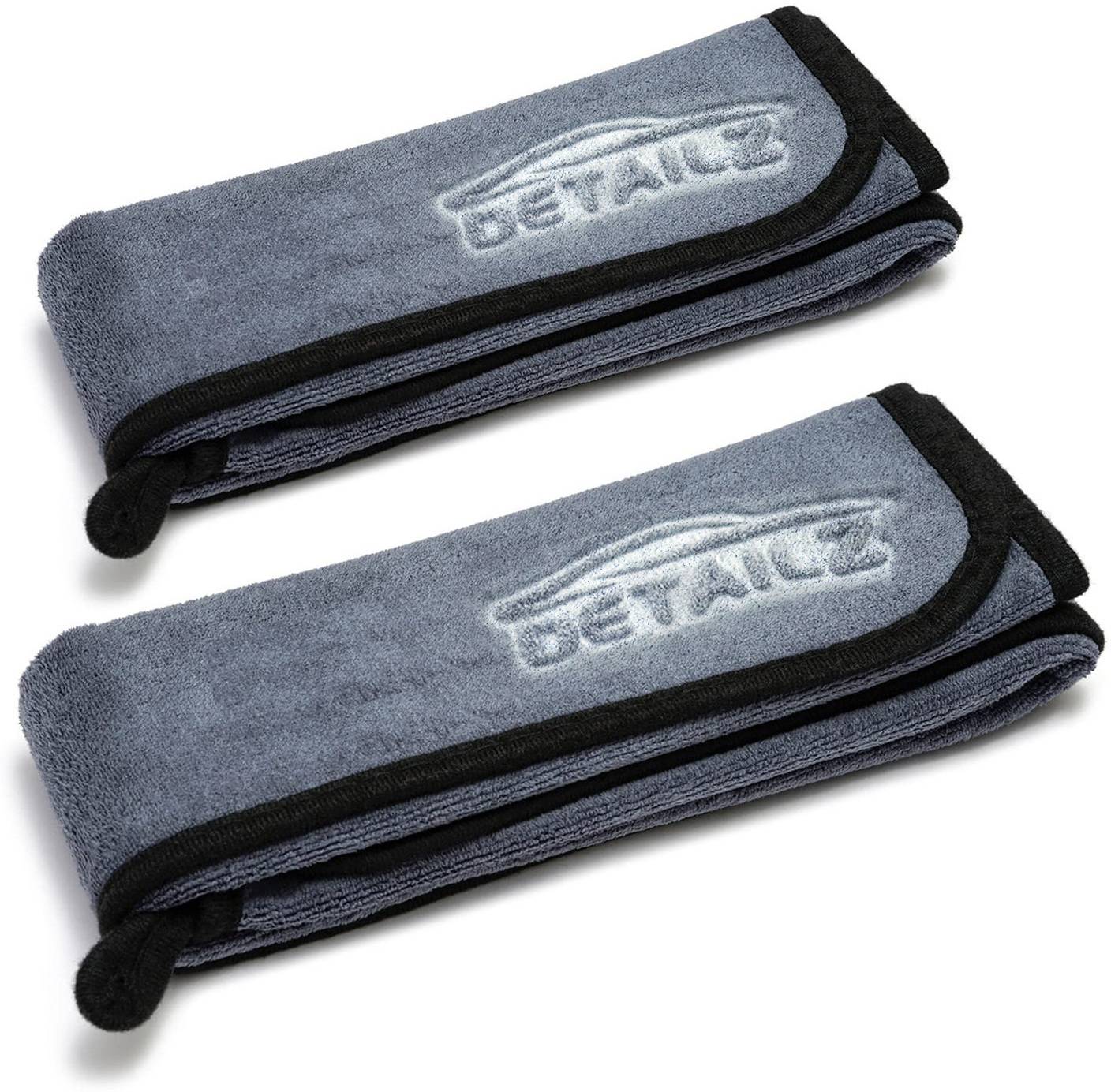 Detailz by ProHome 500 GSM Extra Soft Microfiber Cleaning Cloth – Grey