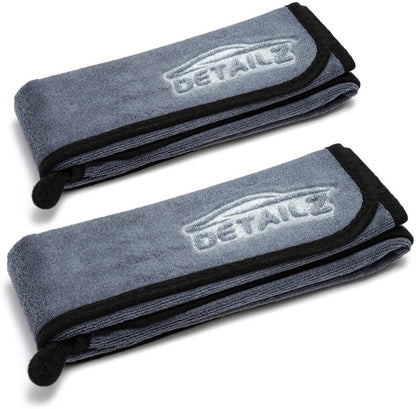 Detailz by ProHome 500 GSM Extra Soft Microfiber Cleaning Cloth – Grey