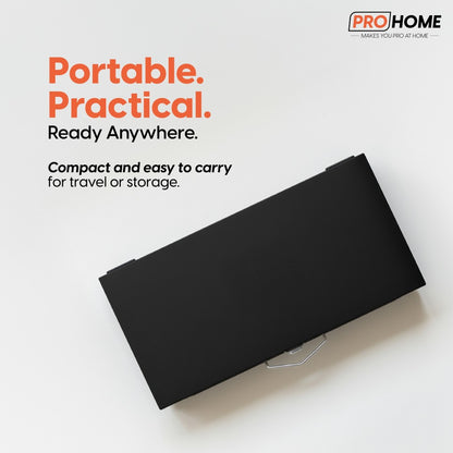 ProHome Portable Folding BBQ Grill | Heat-Resistant Food-Grade Metal | Easy to Clean
