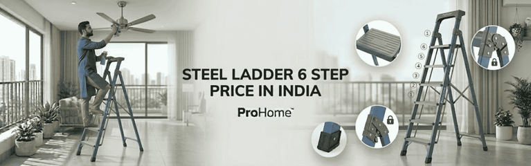 Steel Ladder 6 Step Price In India 